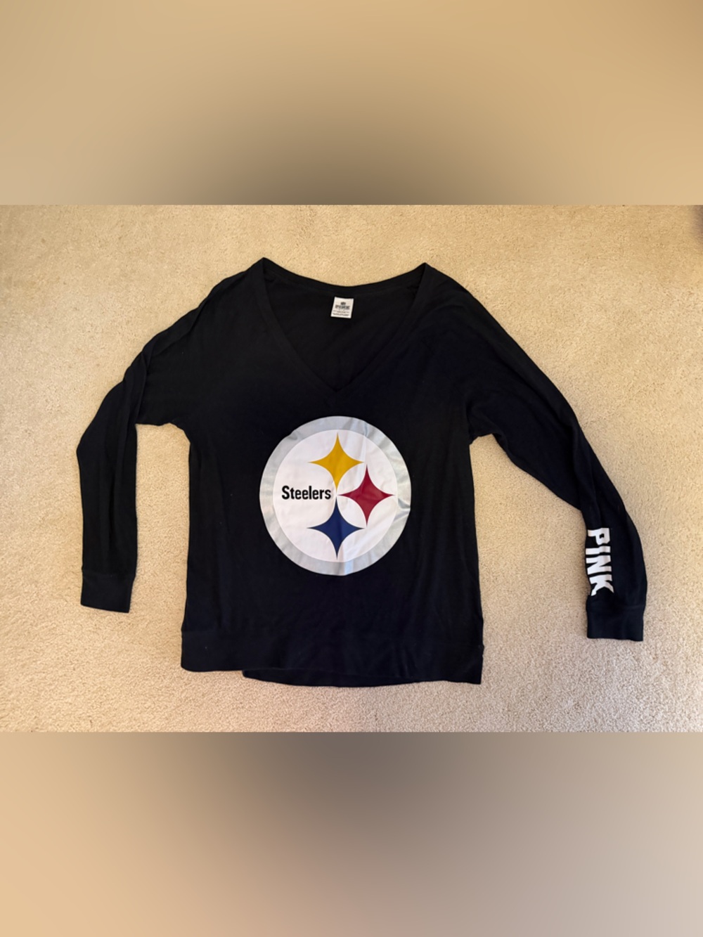 VS PINK Vintage Steelers Top